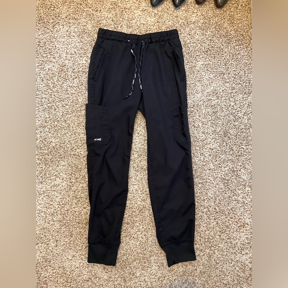 Grey's Anatomy Black Jogger Scrubs